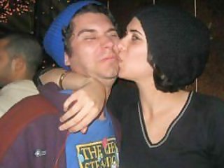 Brother and Sister Kiss