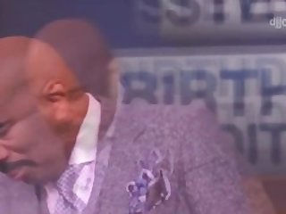 Emotional moment with Steve Harvey :(