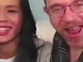 Vintage asian amateur assfucked before