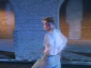 Hot redhead performing super hot solo