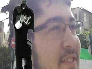 Israeli Fattie Touches himself