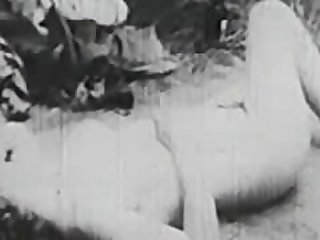 Old-fashioned Group Sex Outdoors