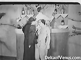 Antique Porn 1930s - FFM Threesome -
