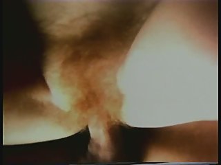 Vintage Red Muff gets jammed with cock