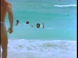 Sexy Lifeguard White Thong Miami