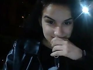 Arab Romanian girl outdoor