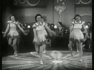 SEXY HOT RETRO BABES DANCE VIONTAGE BALLET