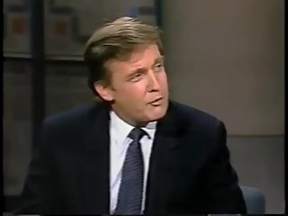 Vintage Trump compilation on kinky Late
