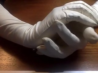 magnificent white vintage unlined soft