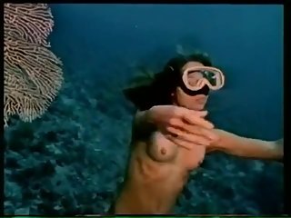 Vintage Soft Erotica Underwater Striptease