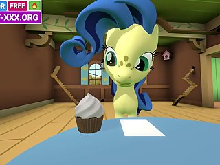 Pony love story in real 3d porn game